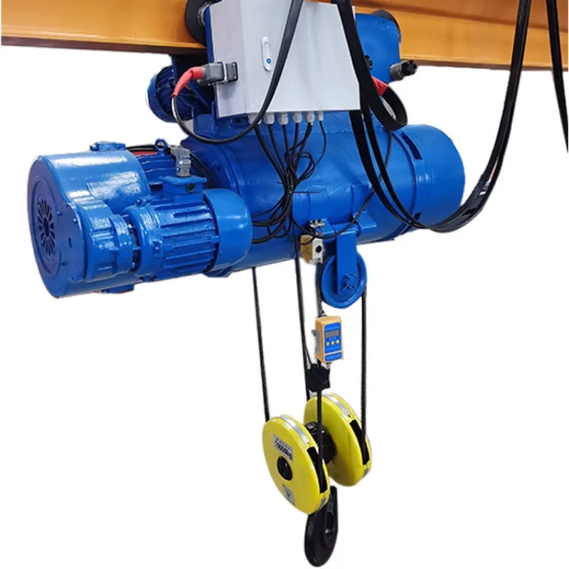 

High Performance Electric Wire Rope Hoist with Remote Control Quiet Operation for Double Girder Crane Use