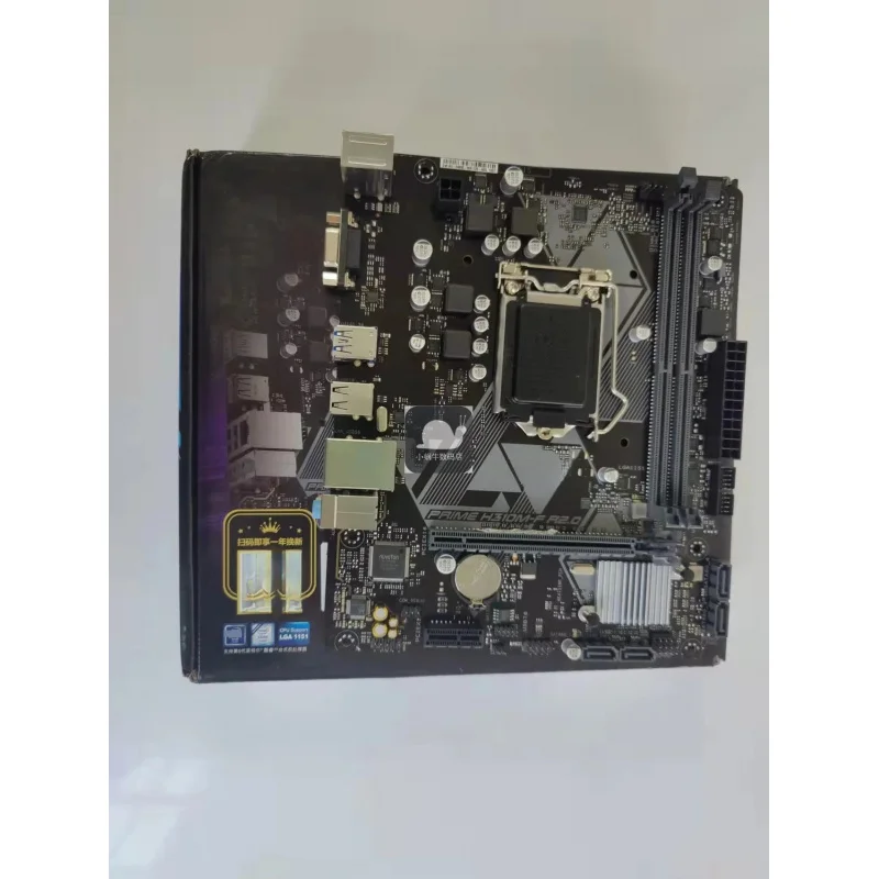 

Boxed For ASUS PRIME H310M-F R2.0 Desktop H310 main board Support 9100 9400