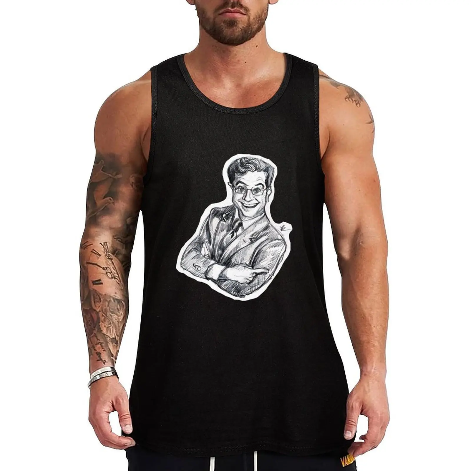 

Stephen Colbert Tank Top Anti Wrinkle Tank Top Easy Care Casual Sleeveless