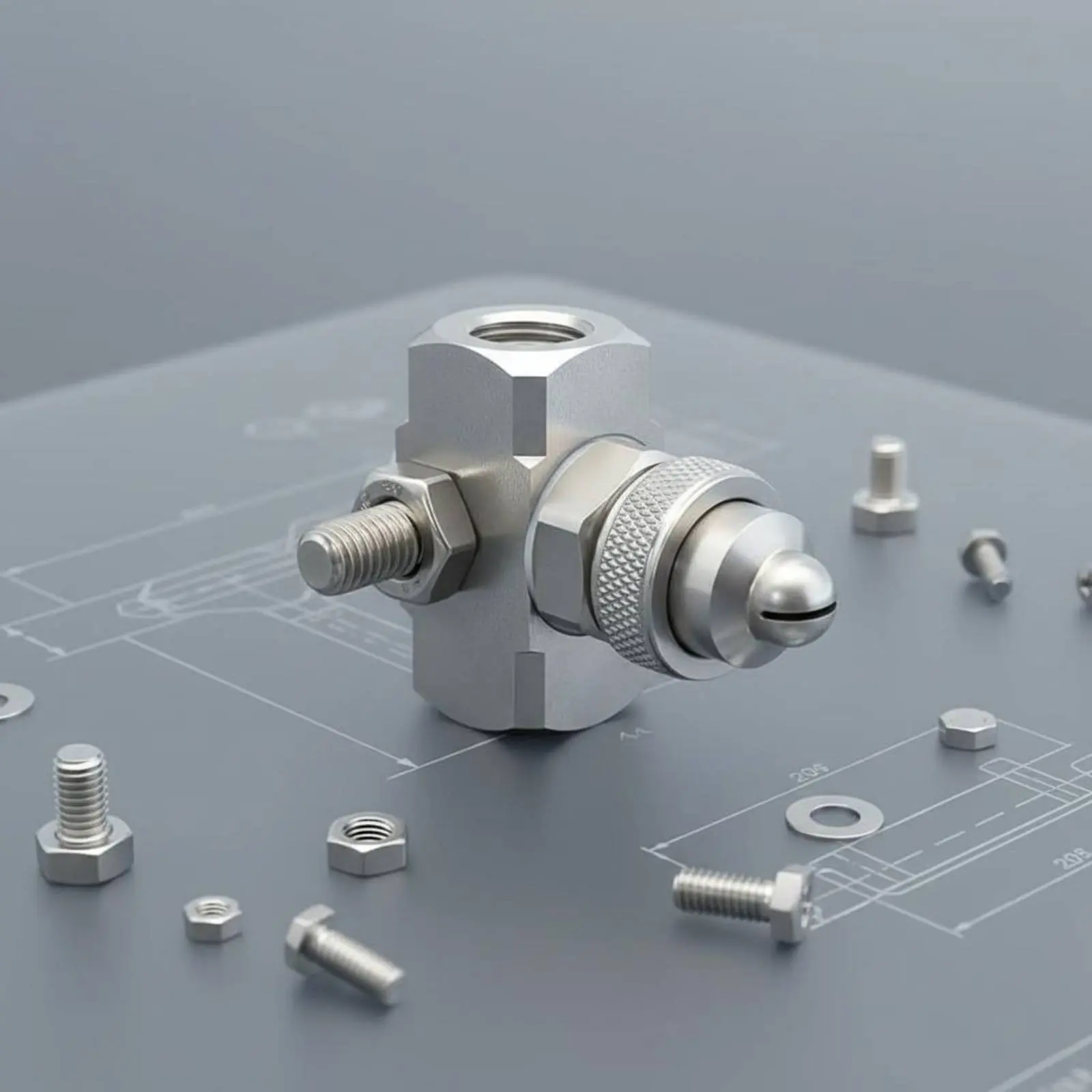 Air-Mist Mist Nozzle Humidifying Air Atomizing Nozzle Industrial Hardware Low Pressure Dust Suppression for Humidification view 2