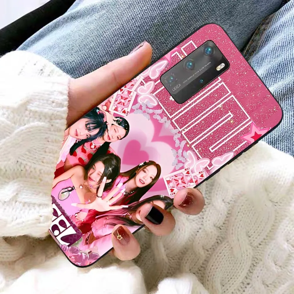 Kpop G-GIDLE I FEEL Beautiful Phone Case For Huawei P 8 9 10 20 30 40 50 Pro Lite Psmart Honor 10 lite 70 Mate 20lite