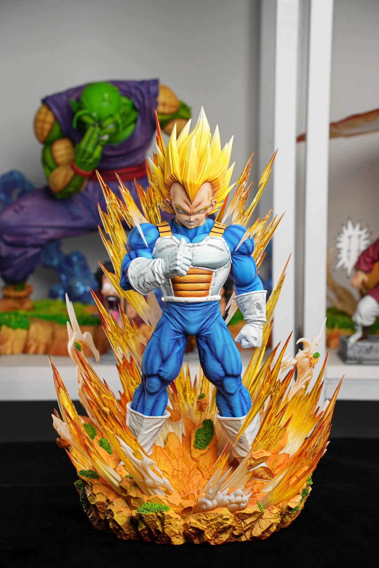 

[Пятно] девятихвостая студия GK-Clouds CS Vegeta, статуя Dragon Ball, фигурка, модель, анимация