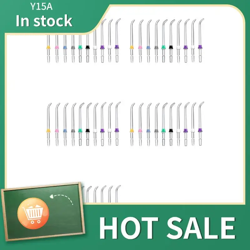 

Y15A 50Pcs Replacement Classic Jet Tips Compatible For Waterpik Water Flossers And Other Brand Oral Irrigators