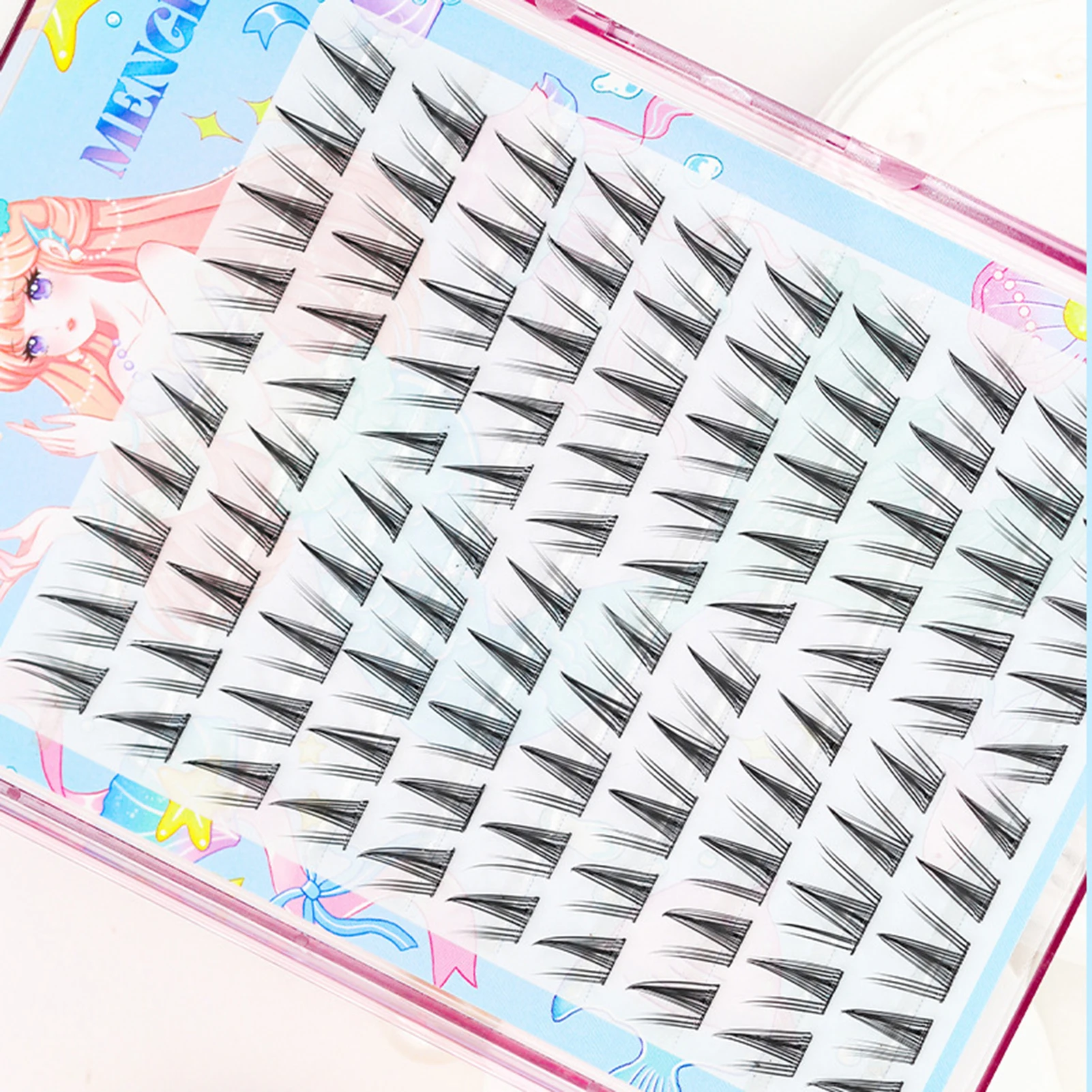 Realistic False Eyelashes 10-13mm Maga lash extenstions camellia bloom eyelash for Women and Girls lashes Supplies