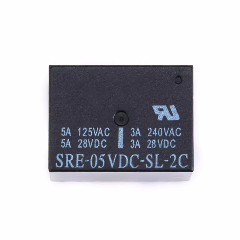 

10PCS SRE-05/12/24VDC-SL-2C 8-pin 5A two group conversion normally open and normally closed electromagnetic relay