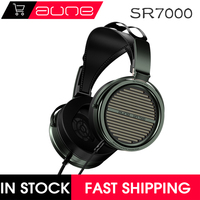 Aune SR7000 Full Size Close-Back Wired Headphones 55ohm 50mm Dynamic Driver Audiophile Wired Earphones HIFI audiophile headphone