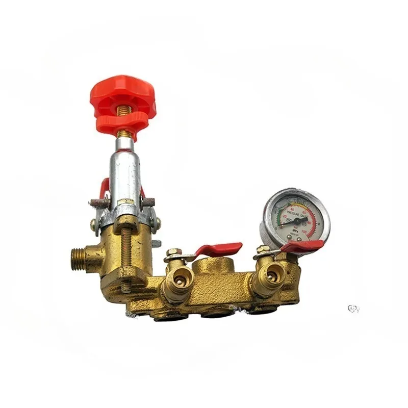 30C5 triplex plunger pump outlet chamber pressure regulating valve pressure gauge size switch dosing spray 22 26 30