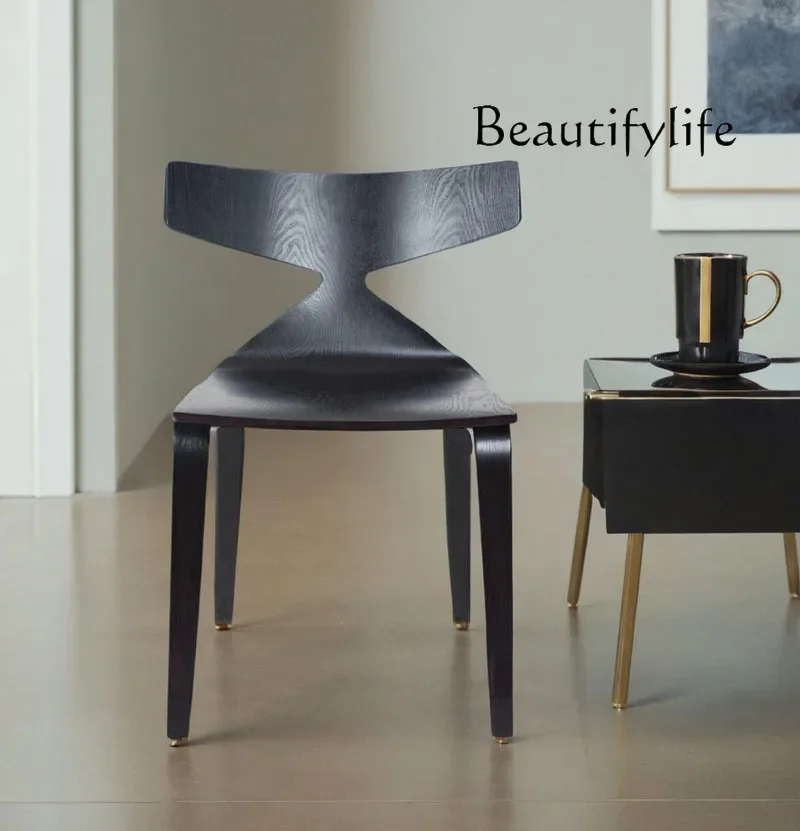 

Средневековый дизайнерский обеденный стул Ресторан Отель Библиотека Кафе 4S Магазин Переговоры Прием Одиночный стул