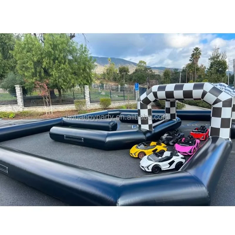 

Soft Game Track Bumper Car Inflatable Arena with Air Pump