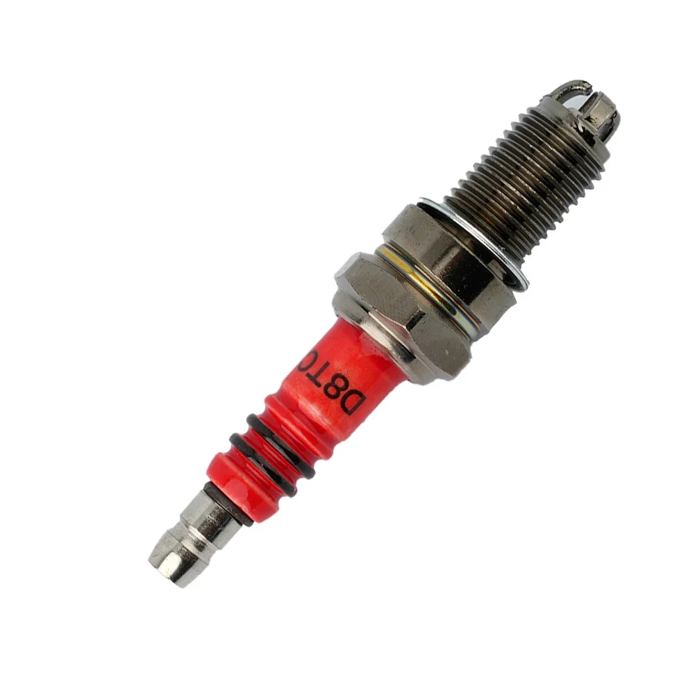 New Spark Plug D8TC For CG 125 150 200cc CF250 Motorcycle Scooter ATV High Performance Three Electrode Head Spark Plugs