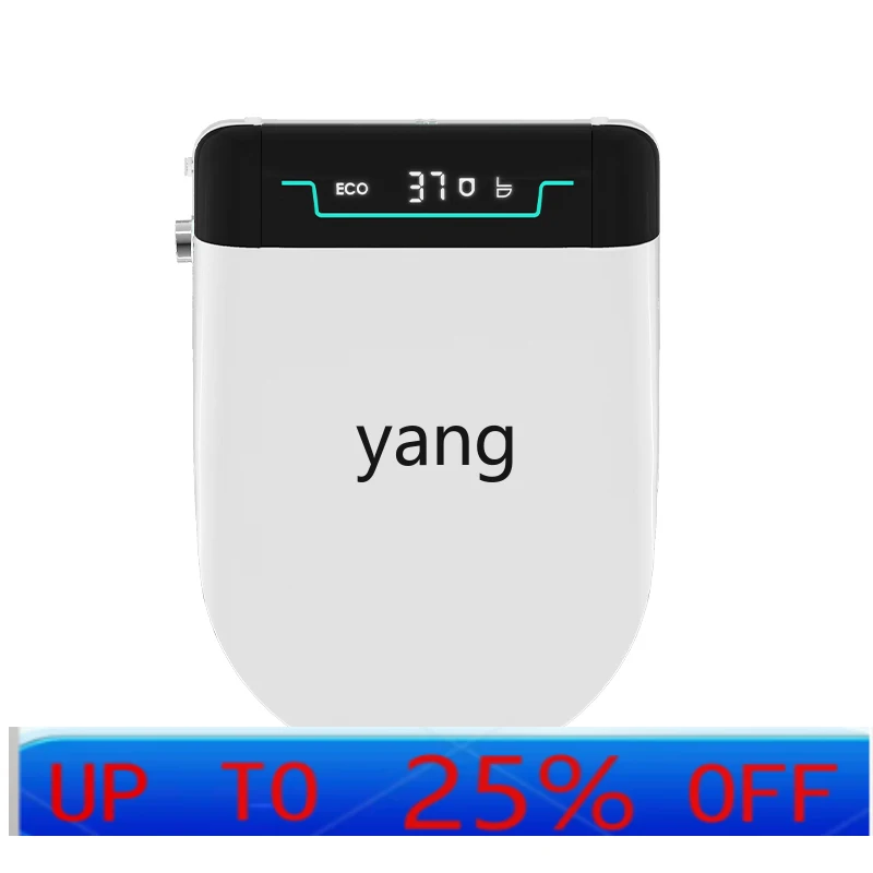 

YJQ smart toilet cover automatic household electric heating flush instant heat flip cover