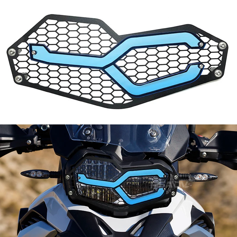 

Для BMW F800GS GS800 F800GS 2024, защита фар мотоцикла, решетка, крышка F900GS ADV F 900 GSA Adventure 2025