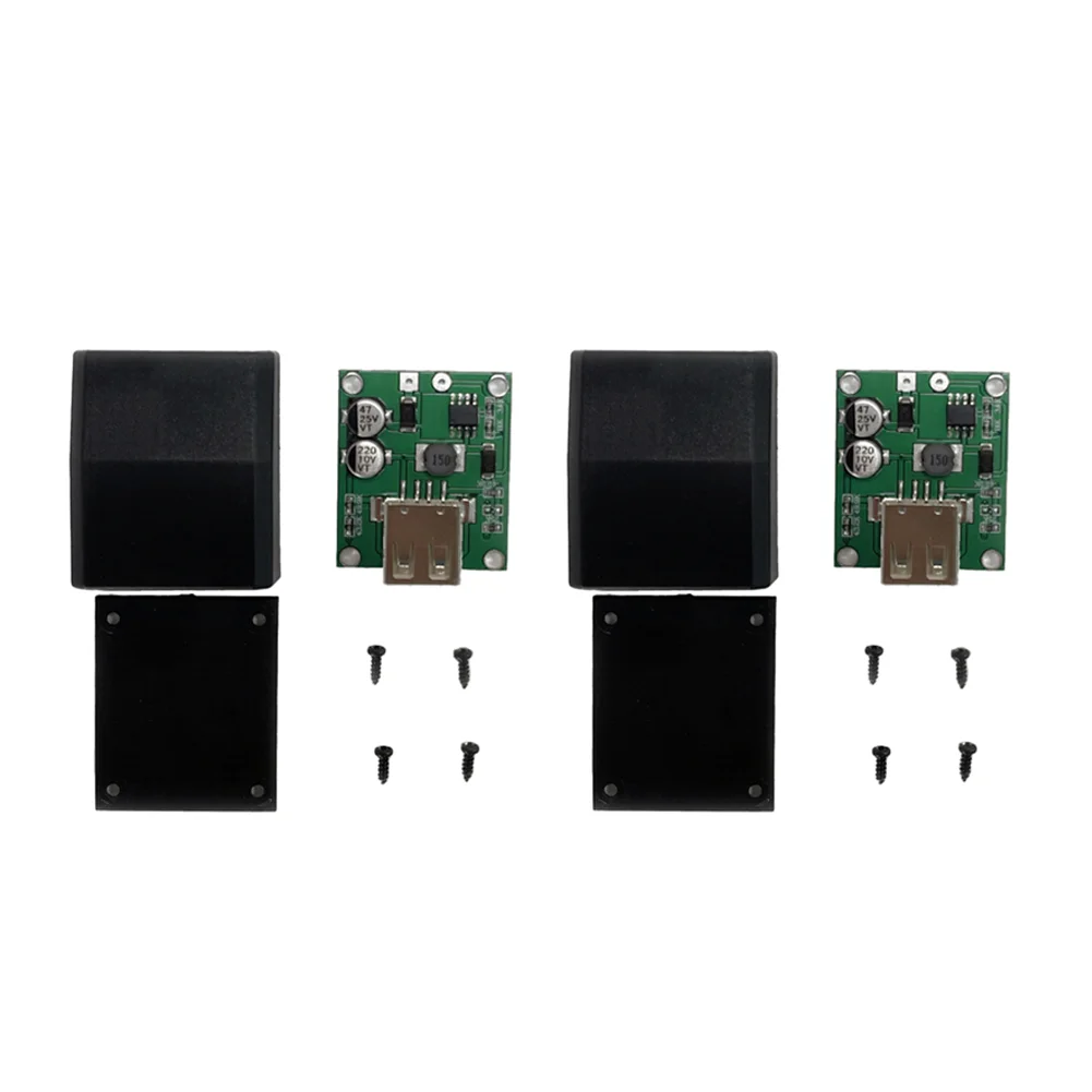 2PCS Solar-Powered Power Bank 3.5cm x 3cm Size High Efficiency 95% Energy Capture for Outdoor Smartphone Charging