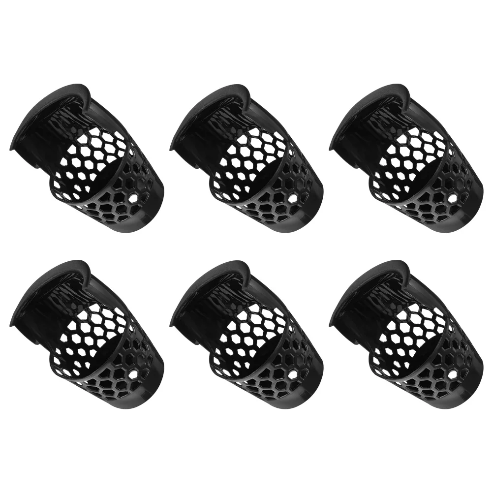 

6Pcs Plastic Billiard Table Pocket Replacement Rugged Drop Pockets for Pool Game Equipment Training Facilities