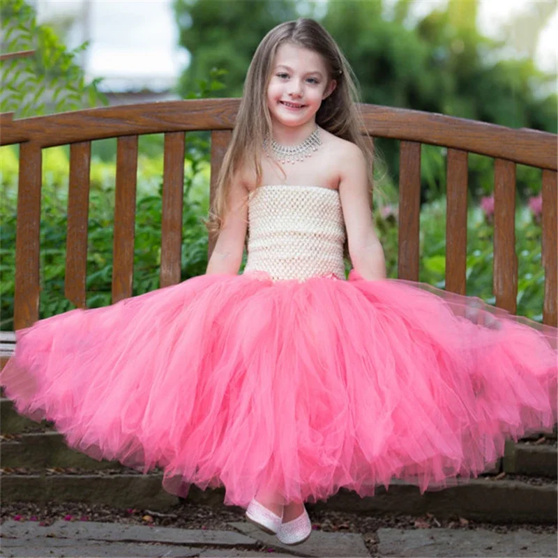 25*30cm 12inch Lined Crochet Elastic Wrapped Chest Kint TuTu Tube Top for Girls DIY Dress Skirt Accessories Baby Shower