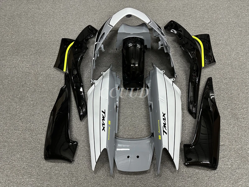 New ABS Motorcycle Fairings Kit Fit For YAMAHA T-Max 500 2001 2002 2003 2004 2005 2006 2007 Bodywork Set Custom Grey Glossy