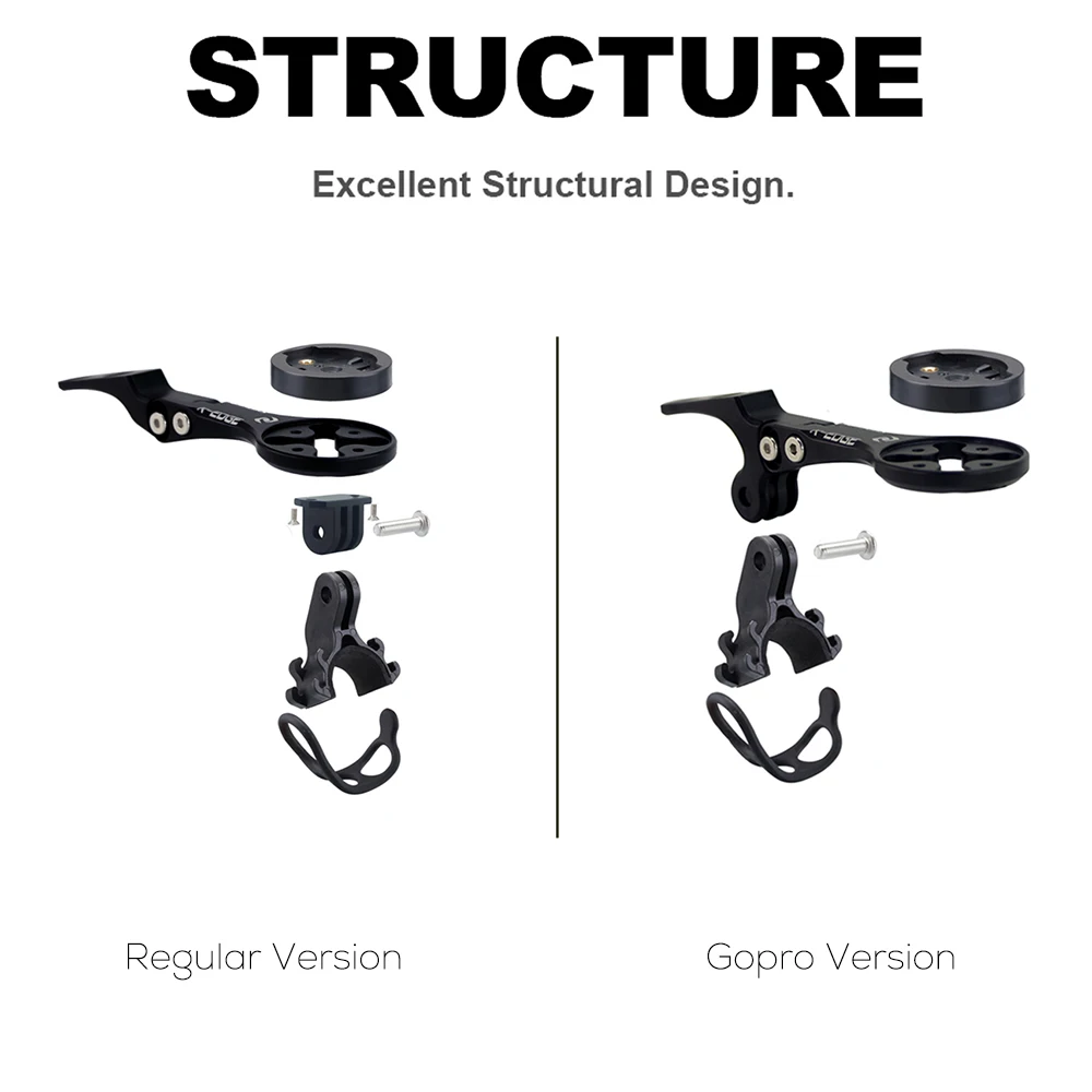 Syncros-montaje frontal Aero para ordenador, montaje para Gopro, velocímetro, GPS, Garmin, Bryton, Wahoo, se adapta a Creston IC Sl Aero Cockpit