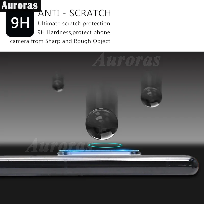 Auroras 2Pcs Lens Film For VIVO V40 5G Camera Glass Protector Film For VIVO V40 Pro 5G Back Lens Protective Cover