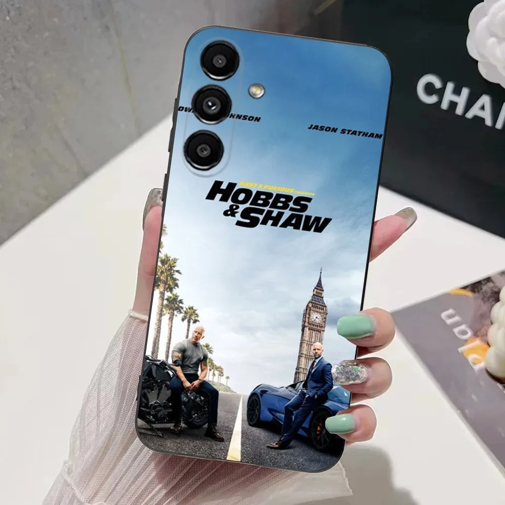 جراب هاتف فريد من نوعه سريع وf-Furious ، غطاء أسود ناعم لهاتف S24 ، S21 ، S22 ، S23 ، S30 ، Ultra ، S20 ، Plus ، Fe ، Lite ، Note ، 10000 ، 5G