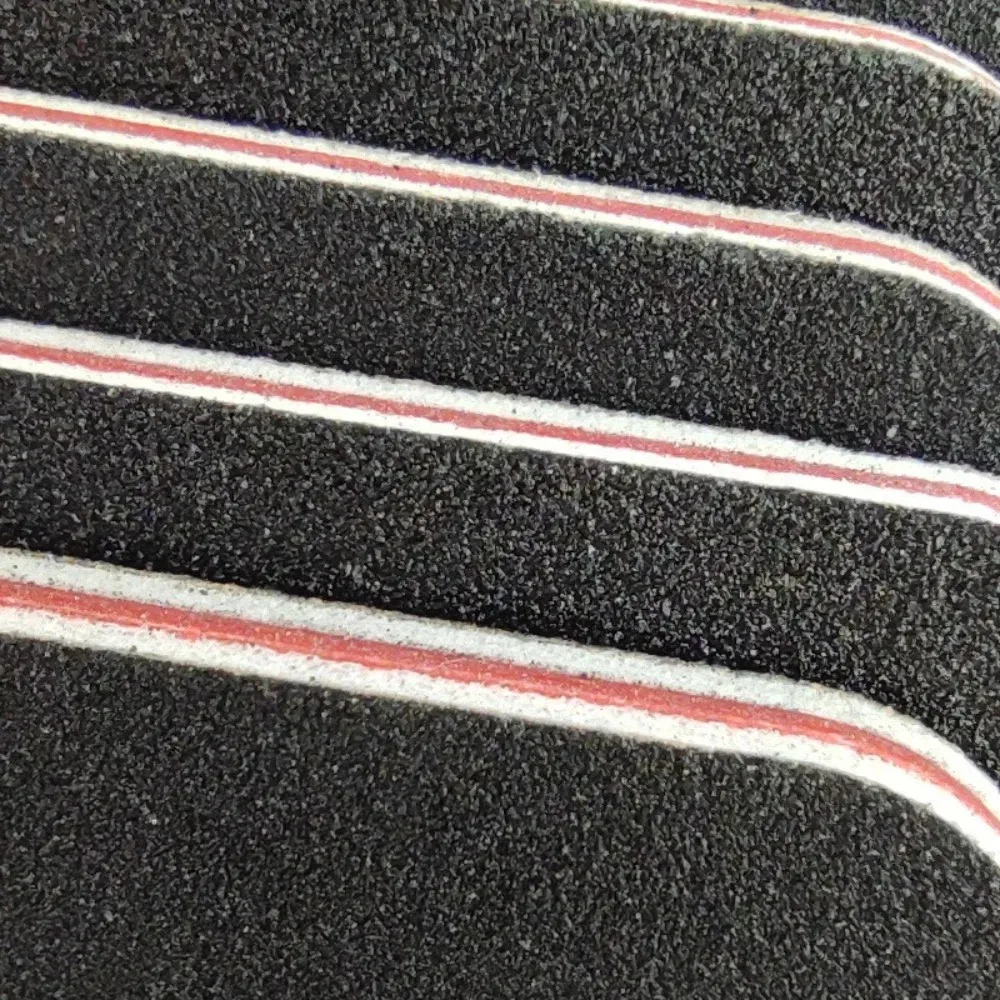 50 Pz/lotto carta vetrata nera lima per unghie 100/180 Double Sided Buffer Block Lucidatore Pedicure Manicure Nail Art Lime Unghie Accessori