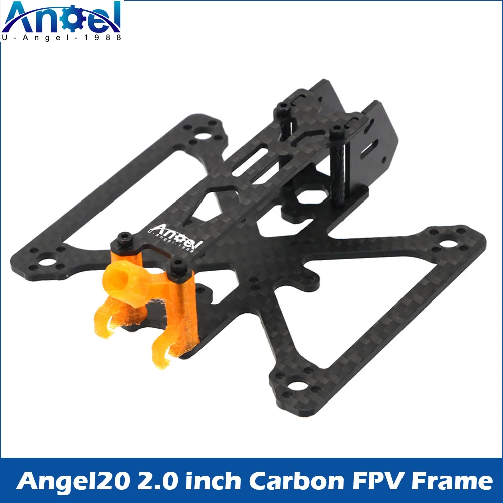 Angel20 Frame Kit 2 Inch RC Drone FPV Racing Quadcopter Support Caddx Polar/Nebula Nano 1103 1104 1106 1203 1204 Brushless Motor