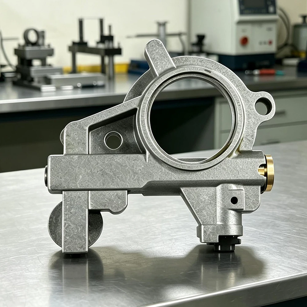 Efficient Oil Delivery Nozzle Oil Pump Lubrication System Part Silver Oil Pump Nozzle Harsh Condition Resistant