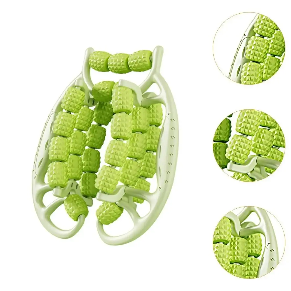 29/23 Wheels Annular Leg Clamp Massager 360-degree Rotation Multifunctional Cellulite Massager Handheld Deep Fabrics