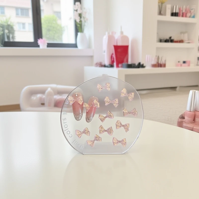 

30 шт. мягкие резные блестящие бантики для дизайна ногтей, милые украшения для ногтей из смолы, ювелирные аксессуары, сделай сам