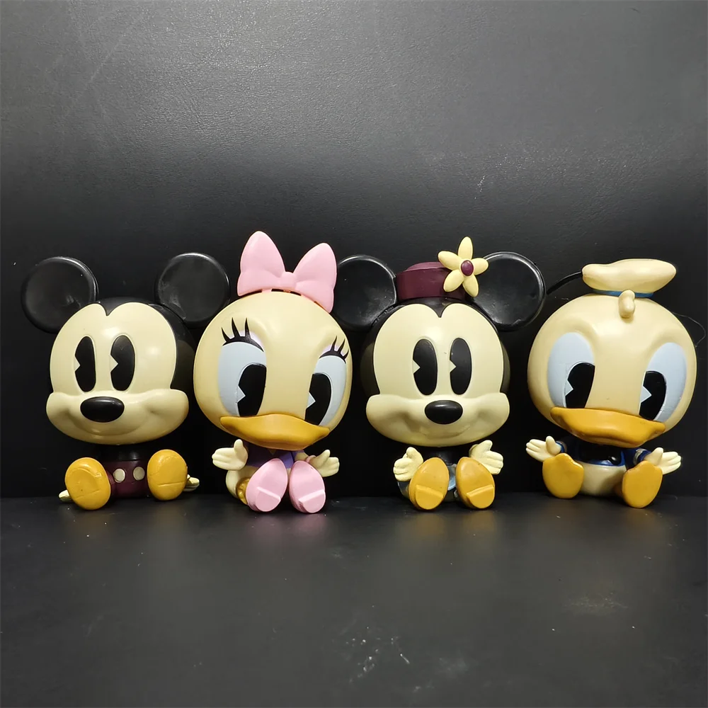 5 Random Defective Kawaii Model Toy Hello Kitty Retro Ornaments Child My Little Pony Anime Cartoon Bulk Cargo Mickey Figure Gift