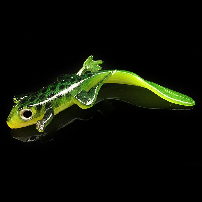 Lua Soft Bait Soft Dollfish 7.5cm/3g Thunder Frog Lizard Imitation Soft Bait Soft Silicone