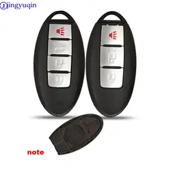 jingyuqin 3/4 Buttons Remote Key Shell Cover Case For Infiniti G25 G35 G37 Q60 FX35 FX37 QX70 FX50 Smart Key