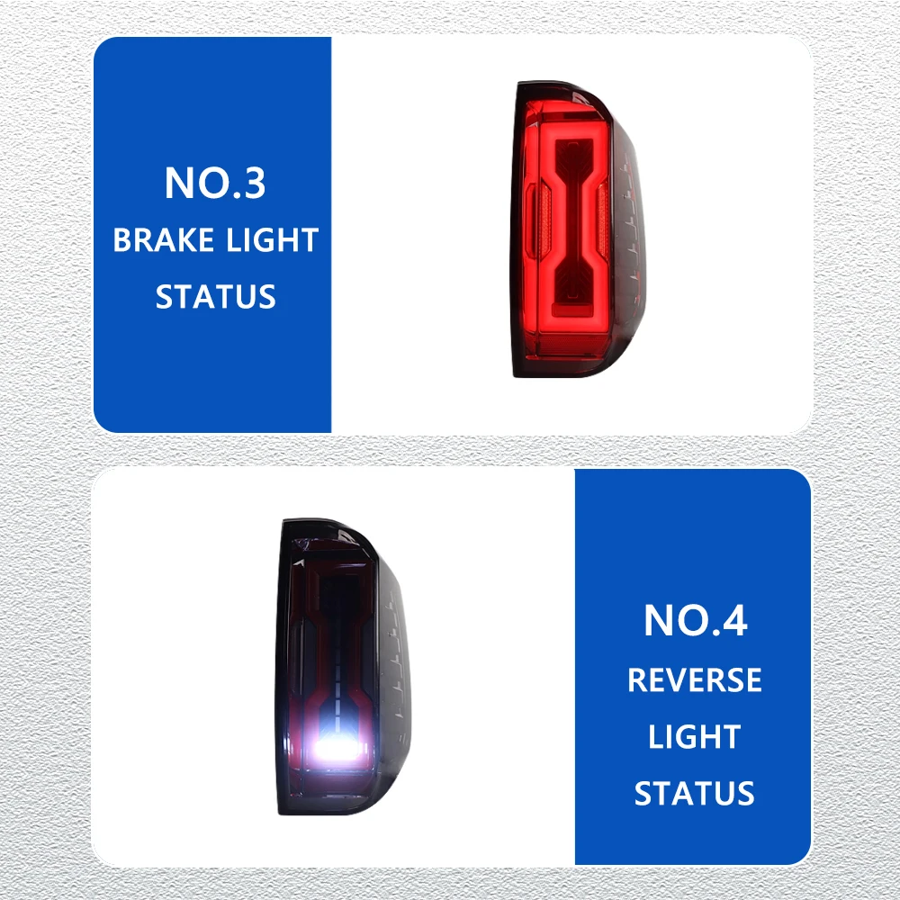Feux arrière LED pour Toyota Tundra 14-20, nouveau style, feux arrière de voiture DRL, Signal d'assemblage, accessoires automobiles, lampe modifiée