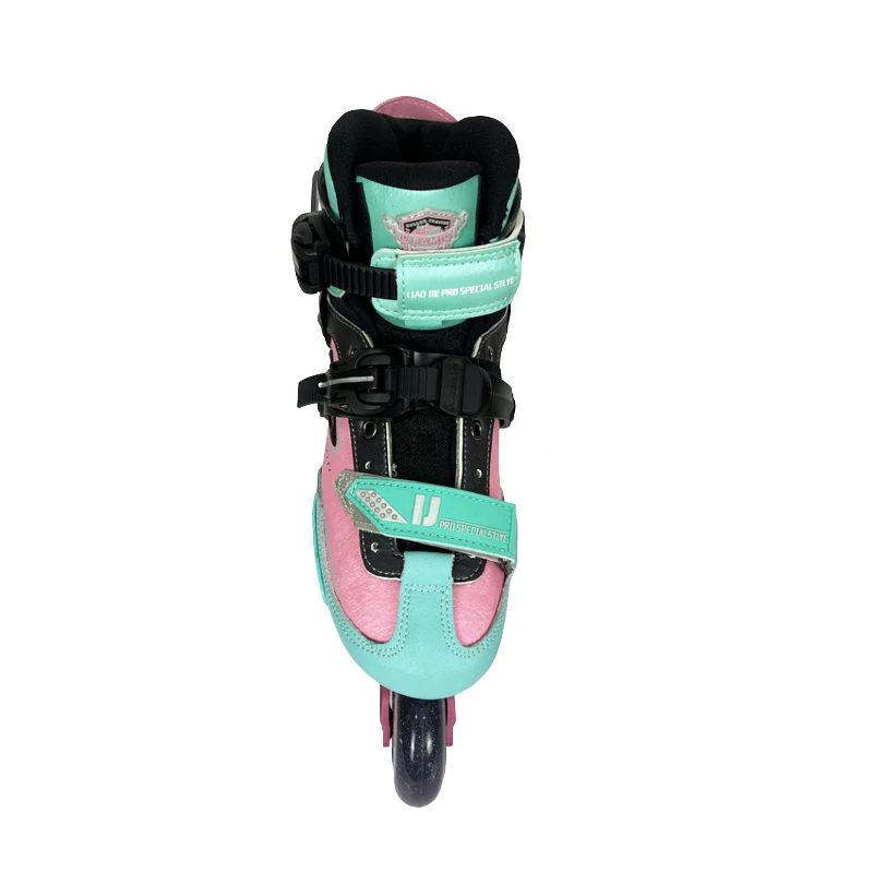 Professional Luxury Carbon Shell Flashing Roller Skating Shoes High Quality Inline Roller Skates for Children