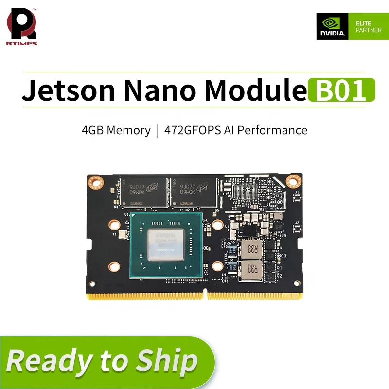 وحدة NVIDIA Jetson Nano B01 المدمجة بحافة رقاقة AI معالج لوحة تطوير الحوسبة وحدة نواة نانو (900-13448-0020-000) #2