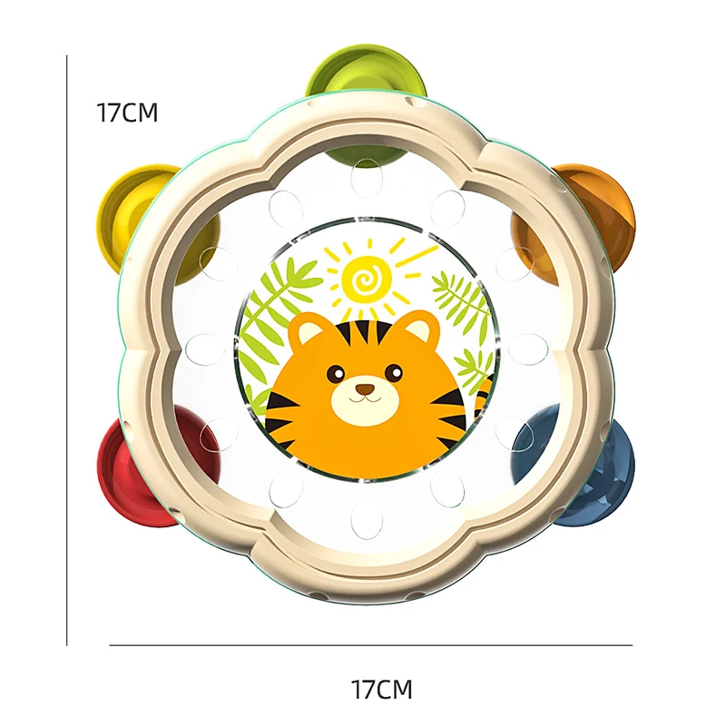 Instrumenty muzyczne dla dzieci zabawki perkusyjne zabawki edukacyjne Montessori dla małych dzieci 1-3 dziecko wczesny rozwój dłoni interaktywne zabawki muzyczne