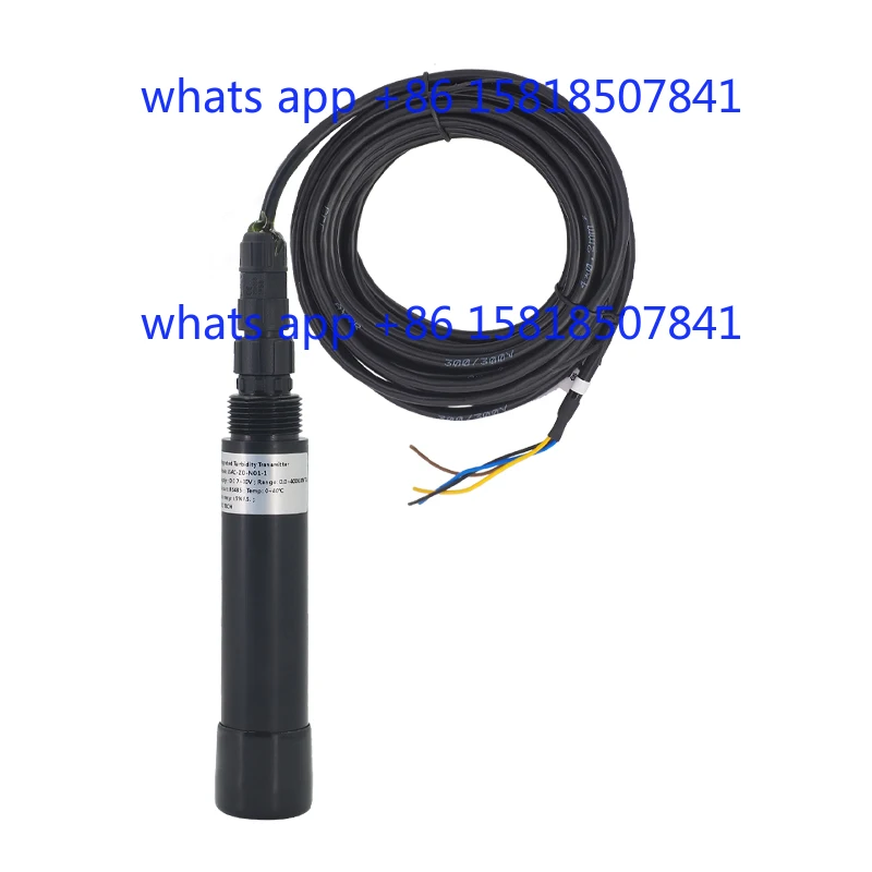 Water quality monitoring Turbidity sensor Tap water River water Sewage suspended solids Online turbidity SS detector RS485