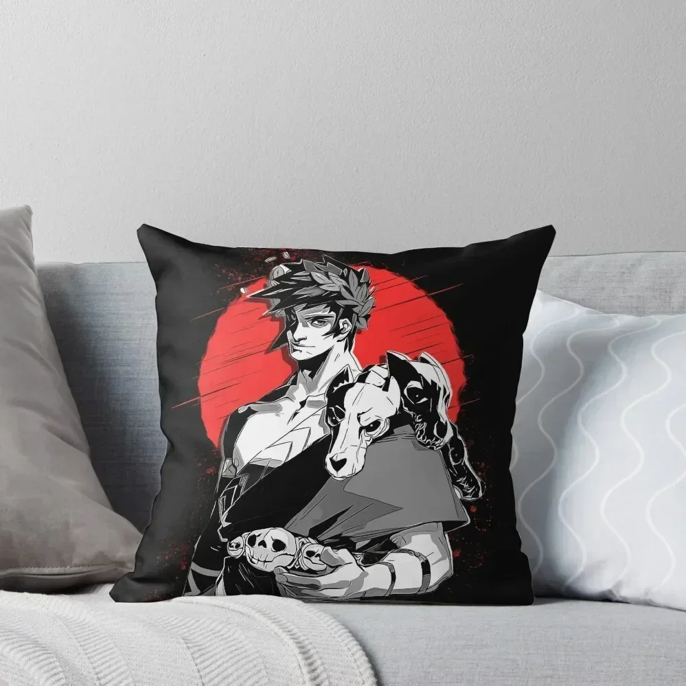 

Zagreus - Hades Throw Pillow sleeping pillows Decorative pillowcase luxury home accessories pillow