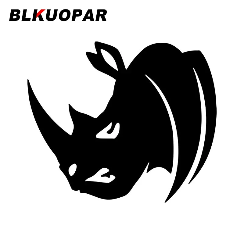 

BLKUOPAR Personality Horrible Rhinoceros Car Stickers Funny Car Goods Decal Occlusion Scratch Vinyl Waterproof Motorcycle Decals