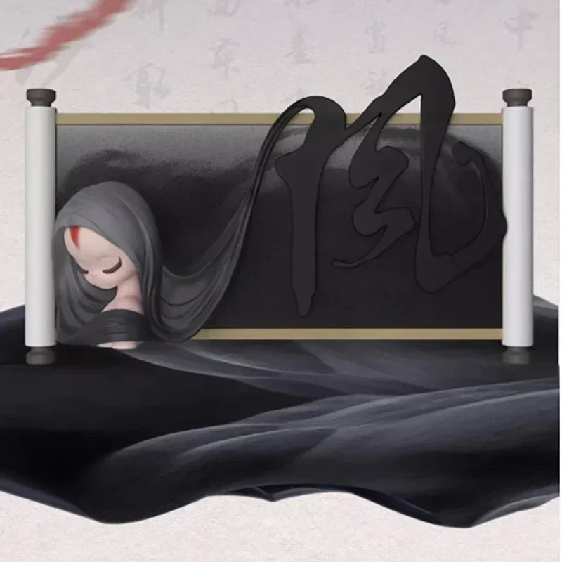 

52TOYS Sleep Chinese Serolls Series Blind Box Mystery Box Caixa Sorpresa Girls Anime Figures Cute Model Birthday Gift