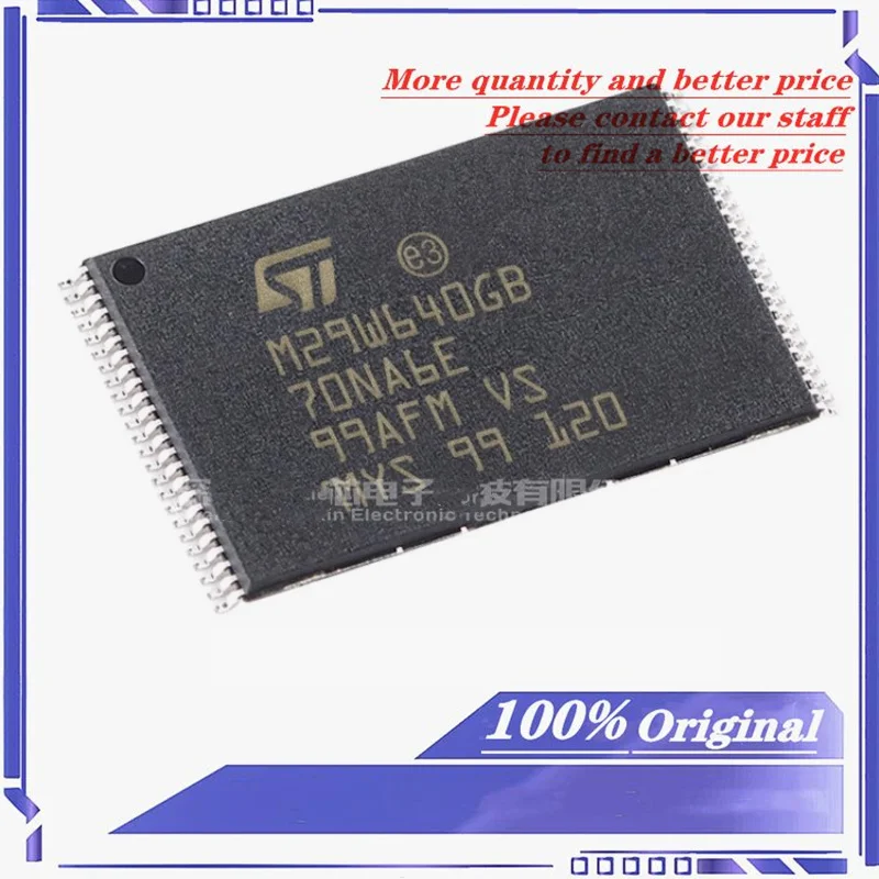 

1PCS M29W640GB70NA6E TSOP-48 New Original Spot Stock