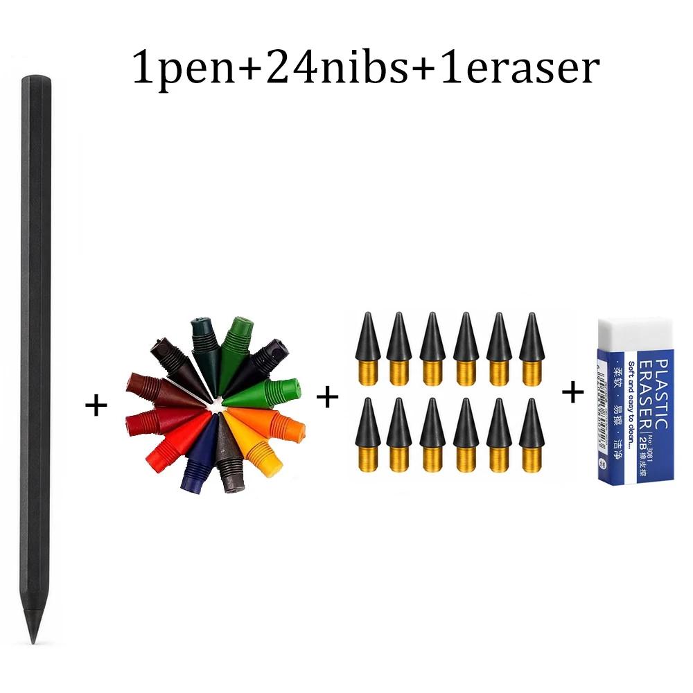 Nieuwe technologie, onbeperkt schrijven, eeuwige pen, magische potloden, voor schetsen, schilderen, schrijven, kantoorbenodigdheden, schilderbenodigdheden