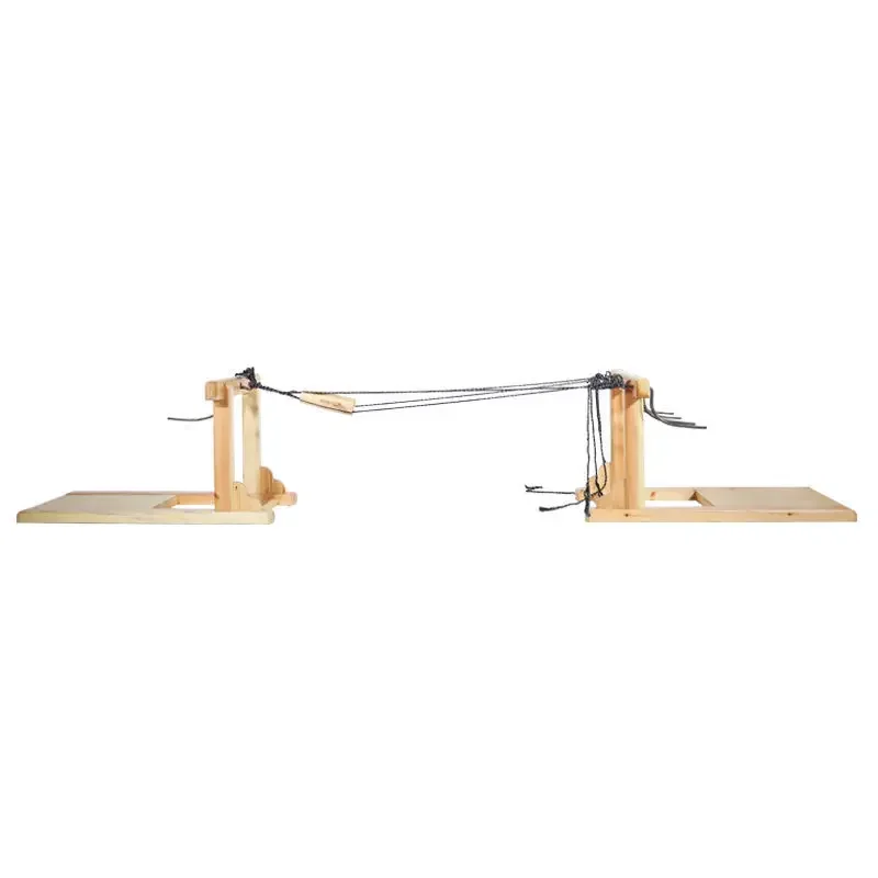 Rope making machine Traditional rope tools Student experience tools Hemp rope solid wood tools Guoxue Hall experience props