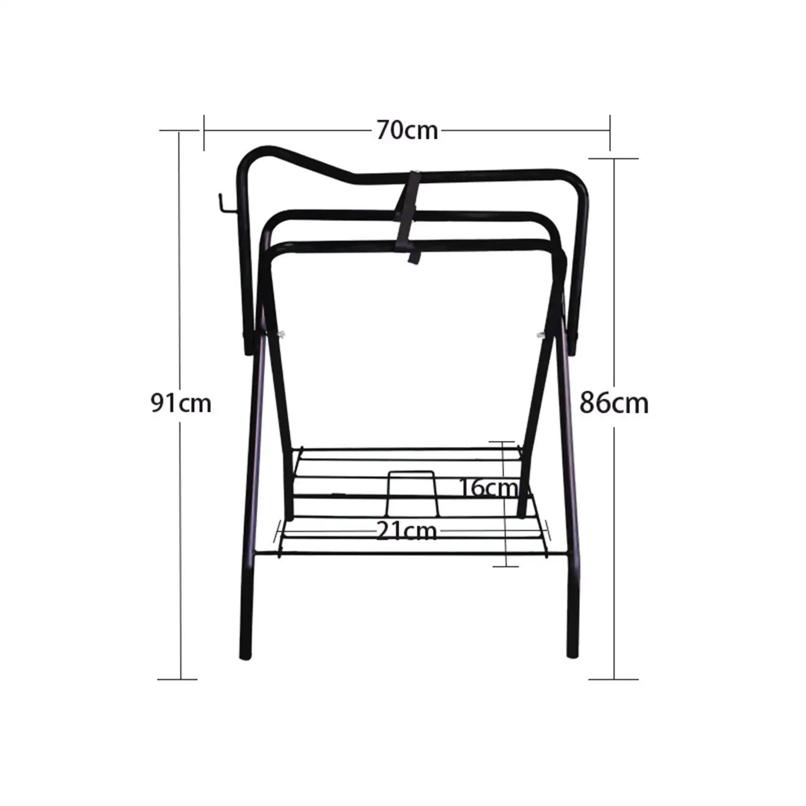 ملحقات الفروسية المعدنية المستقرة القابلة للطي، معدات الفروسية، شديدة التحمل