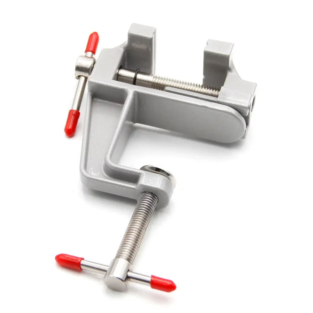 35MM Aluminium Alloy Table Bench Clamp Vise Multi-functional Bench Vise Table Screw Vise for DIY Craft Mold Fixed Repair Tool image 4