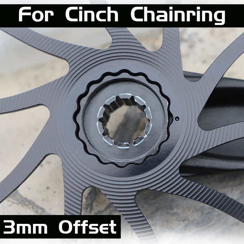 

For Raceface Cinch Chainring Easton Direct Mount Chainring 40t 42 44t 46 48t 50 52 54t 3mm Offset Gravel Chainring Narrow Wide