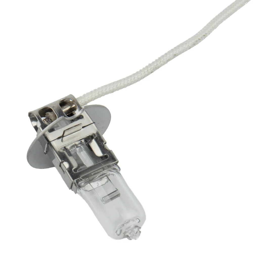

Car Headlight Enjoy High Quality Light with This 100W For H3 Quartz Halogen Bulb Perfect for Car Headlights & Fog Lights