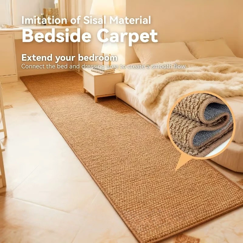 Modern Simple Style Plain Colour Living Room Carpet Stain Resistant Soft Decoration Home Coffee Tables Mat Easy Clean Lounge Rug