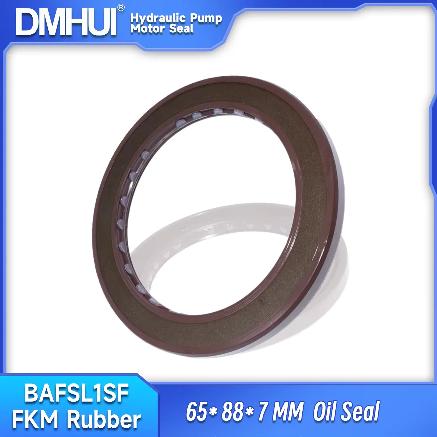 DMHUI Rotary Shaft Sealing Ring 65x88x7mm - BAFSL1SF Type FKM Rubber High Pressure Skeleton Oil Seals Factory Direct Sales