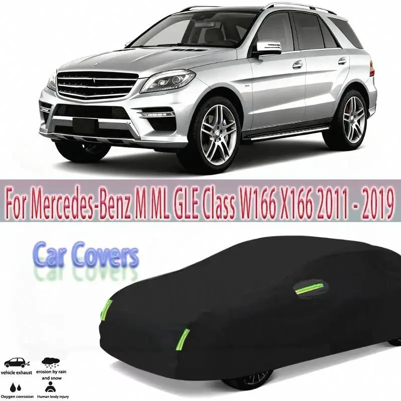 

For Outdoor Protection Waterproof Dustproof Full for Mercedes Benz M ML GLE Class W166 X166 Car Covers