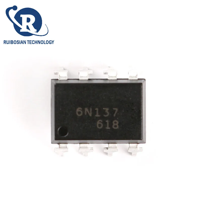 10PCS 6N137  6N136 DIP8 6N135 DIP 6N138 6N139 DIP-8 SOP-8 6N135S 6N136S 6N137S 6N138S 6N139S